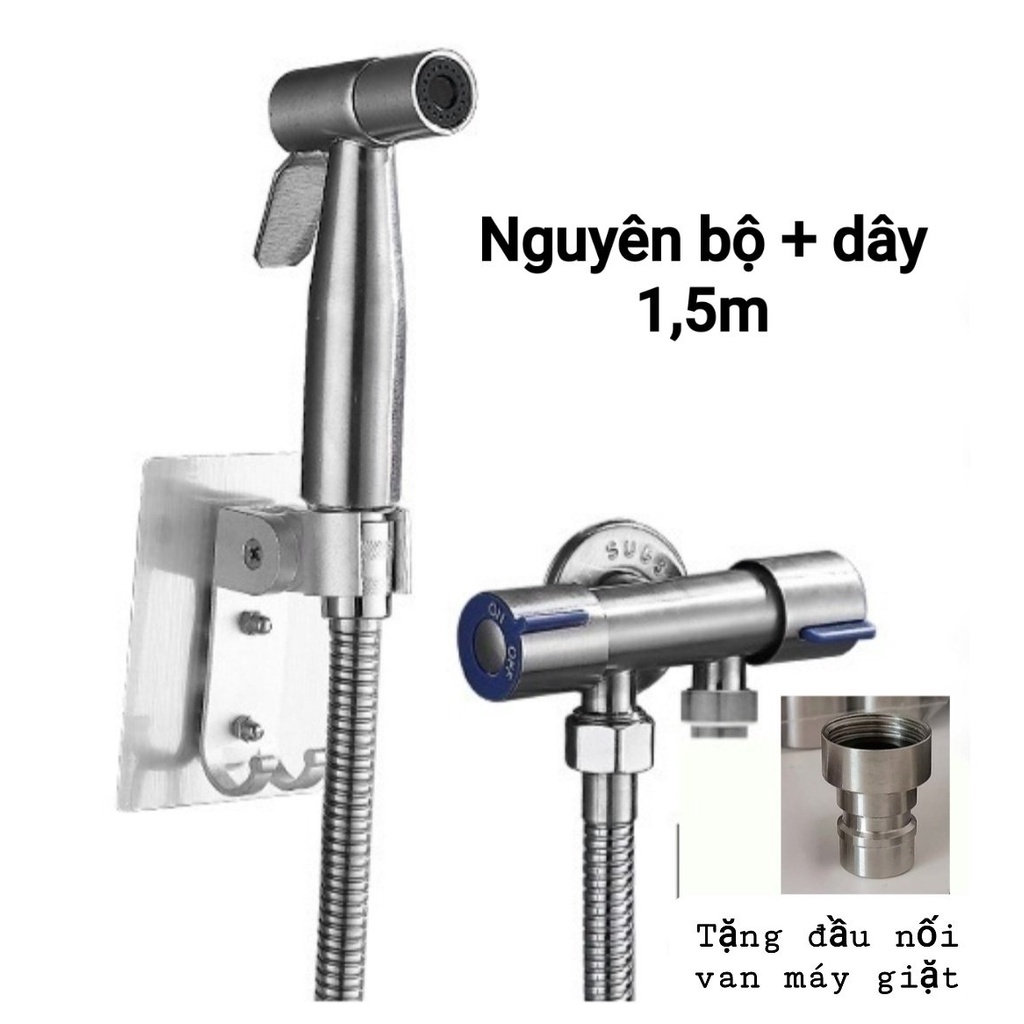 Van góc cấp nước vệ sinh phòng tắm bằng thép không gỉ 304 một đầu vào hai, ba,bốn đầu ra-YOBOMALL