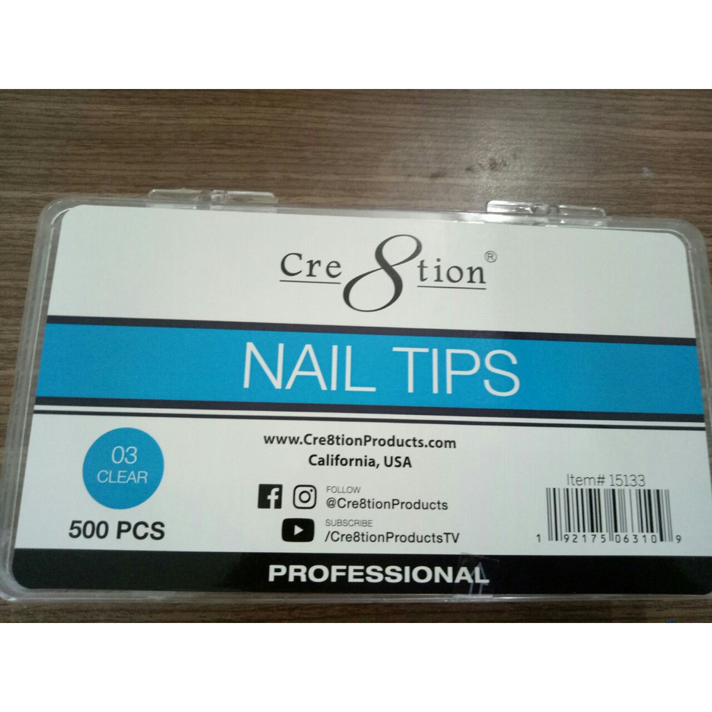 MÓNG TIP  NHỌN  HÃNG CRE8TION