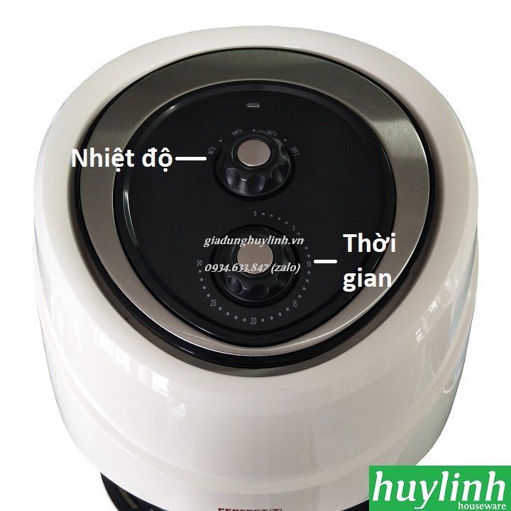 [Mã ELHAMS5 giảm 6% đơn 300K] Nồi chiên không dầu Perfect GLA-809 - 5.5 lít