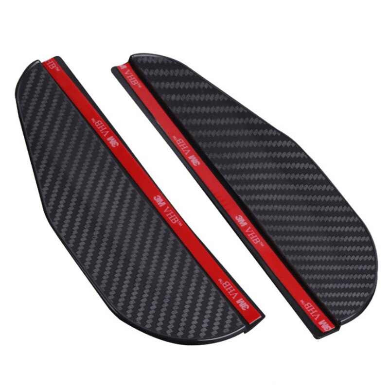 Vỏ Bọc Gương Chiếu Hậu Xe Hơi Kết Cấu Sợi Carbon Che Mưa/Nắng/Nắng