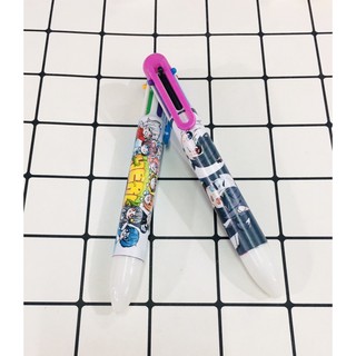 bút viết siro hero team 6 ngòi màu khác nhau/ cây viết siro