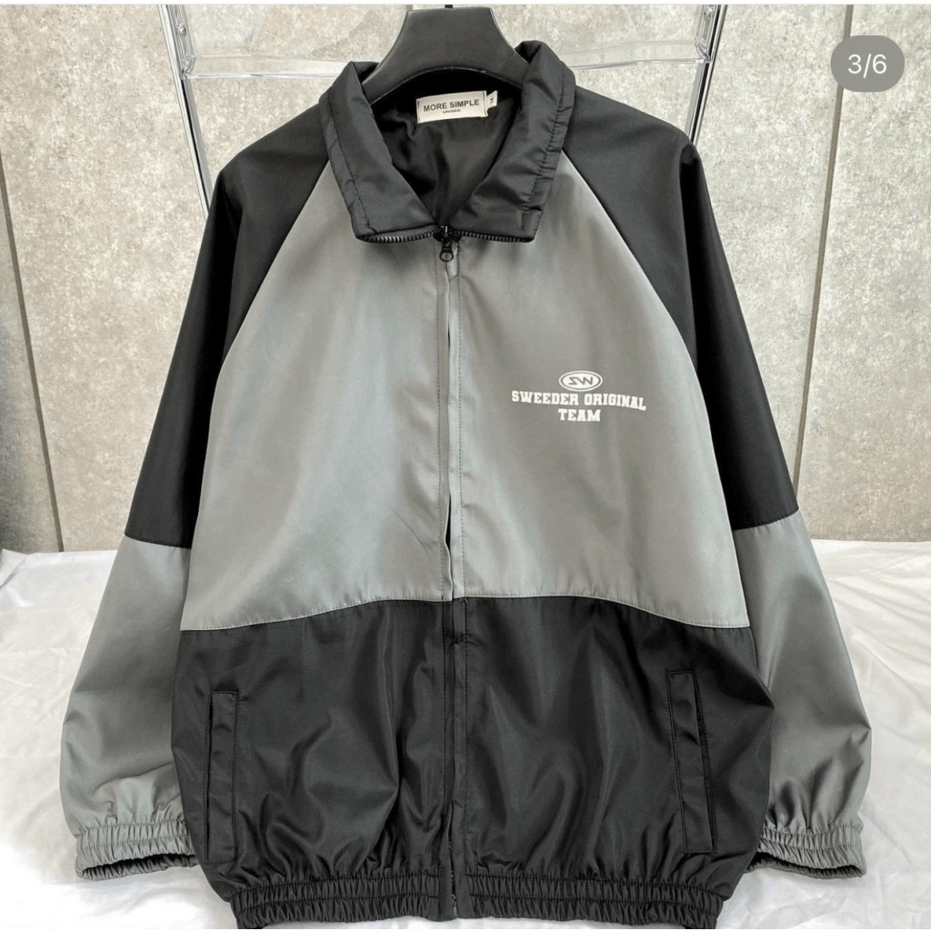 (HCM) ÁO KHOÁC DÙ 2 LỚP FORM RỘNG CHẤT DÙ XỊN XÒ - LOGO HOTTREND - THỜI TRANG HÀN QUỐC Y HÌNH  HOT NHÂT
