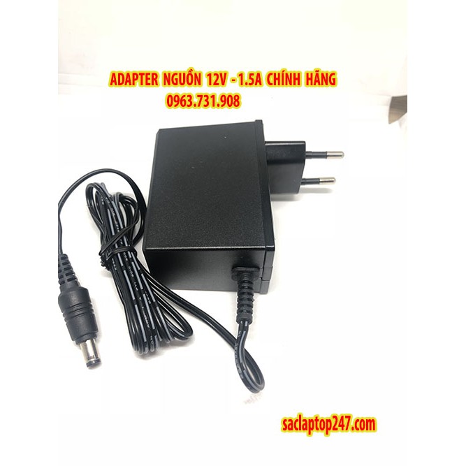 Adapter nguồn 12V 1.5A chính hãng