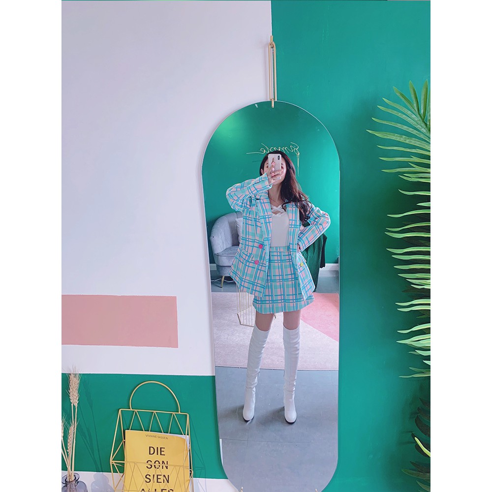 Sét bộ vest nữ mùa đông Emilyshop ulzzang