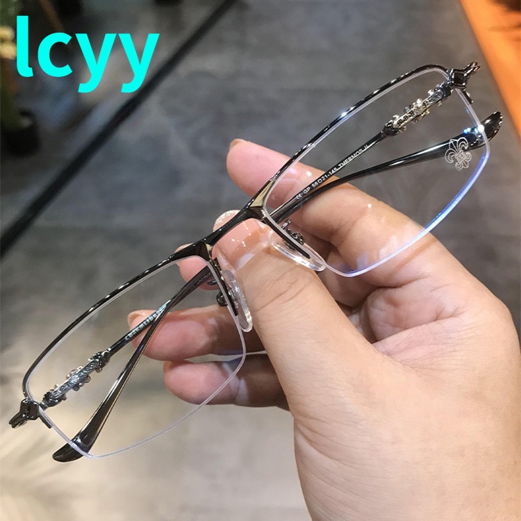 Kính chống ánh sáng xanh cho nam Hàn Quốc-0 ° -500 °