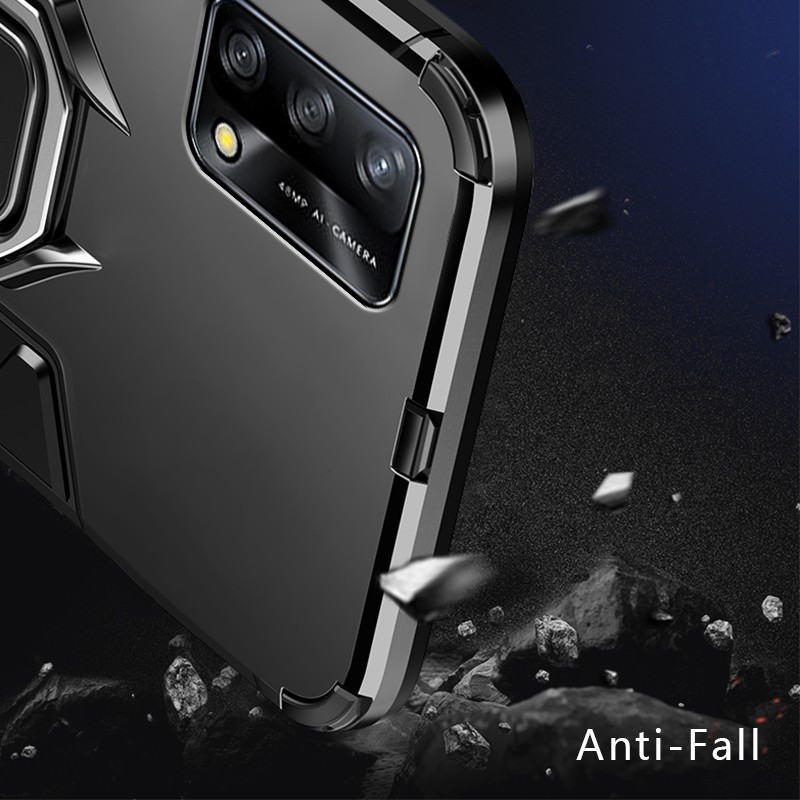 Ốp Lưng Chống Sốc Có Nhẫn Móc Ngón Tay Cho Oppo A74 4g 5g | BigBuy360 - bigbuy360.vn