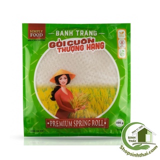 Bánh tráng gỏi cuốn Bình Tây - Bịch 500gr ( size 16cm )