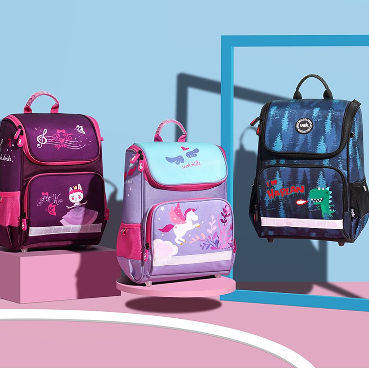 Balo UEK Student Bag Chống Gù Cao Cấp Cho Bé - Hàng Chính Hãng