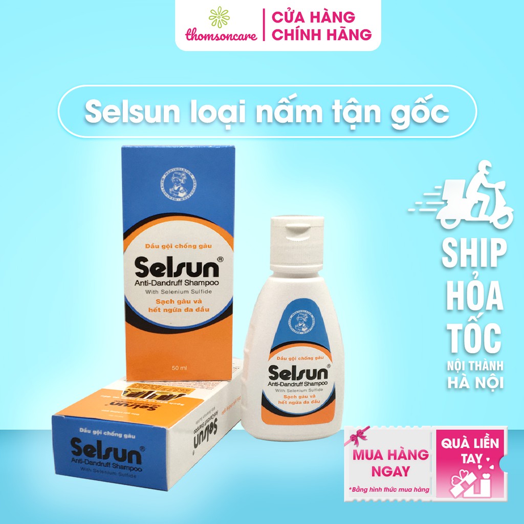 Selsun - Selsun Anti - Dandruff Shampoo - Dầu gội ngăn ngừa gàu, sạch gàu, hết ngứa da đầu