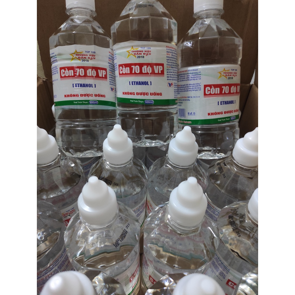 Cồn 70 Độ Vĩnh Phúc Chai 500Ml - Không vòi | BigBuy360 - bigbuy360.vn
