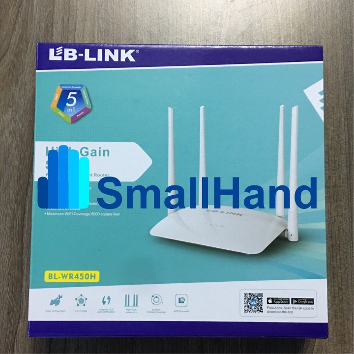 Thiết bị phát Wifi BL-WR450H Chính hãng LB-Link – Bảo hành 24 tháng – Router Wifi – 4 Antenna 5bBi ngoài | BigBuy360 - bigbuy360.vn