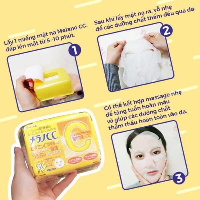 Mặt nạ  CC Melano  Mask Nhật Bản