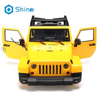 1/10 RC Truck Hard Body Shell Canopy Rubicon Topless for SCX10/D90 shin3