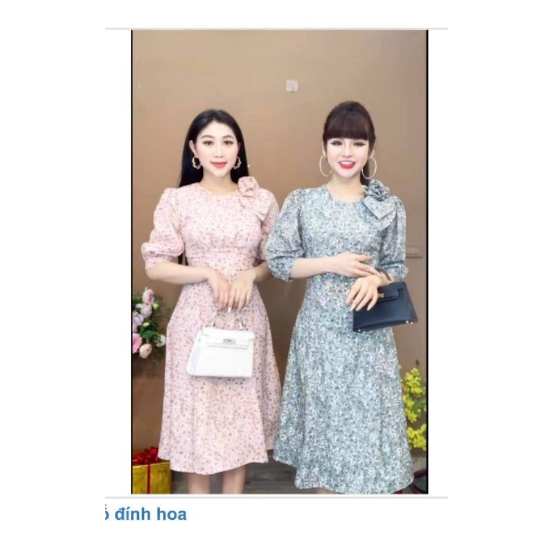Đầm xòe tay phồng cao cấp SML | BigBuy360 - bigbuy360.vn