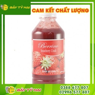 Sinh tố berino vị dâu chai 1000ml