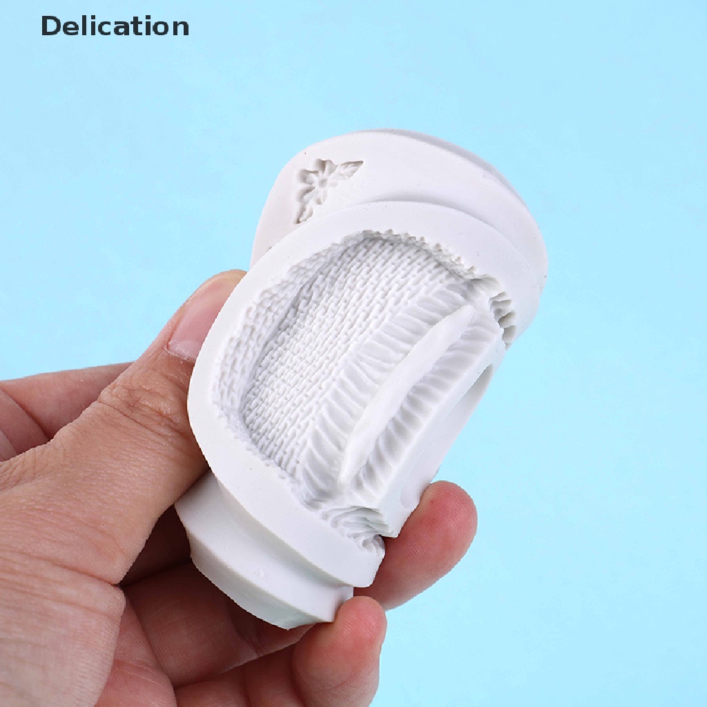 Khuôn Silicone Tạo Hình Giỏ Hoa Trang Trí Bánh