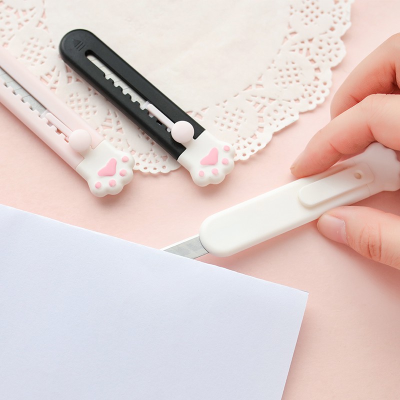 Dao mini họa tiết bàn chân mèo dễ thương