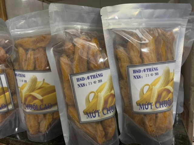 CHUỐI CAO KHÔ SẤY DẺO 500g date 2024