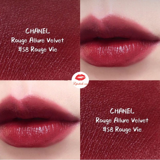 Son Thỏi Lì Chanel Mini Rouge Allure Velvet, Chất Son Mềm Mịn, Mượt Mà Tự Nhiên, Bảo Vệ Toàn Diện Cho Đôi Môi