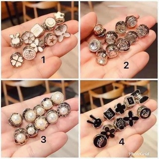 Set 10 ghim cài áo phong cách Hàn Quốc dành cho nam/nữ DTOnline (chọn mẫu)