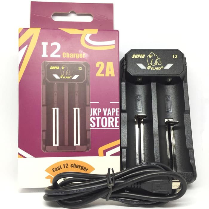 Bộ sạc đôi 2 viên Pin vape CYLAID chính hãng