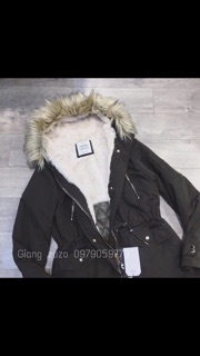 Áo parka đủ tag mác
