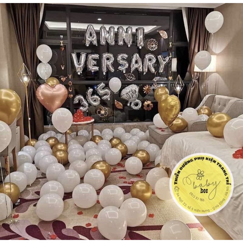 Set Bóng Trang Trí Kỷ Niệm Ngày Cưới, Ngày Đặc Biệt