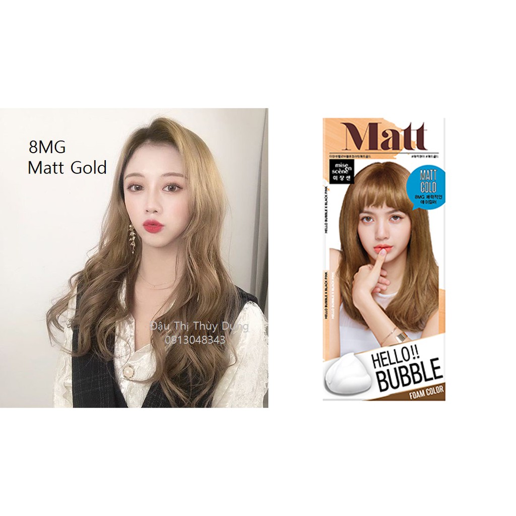 Bọt nhuộm tóc Mise En Scene Hello Bubble0 | BigBuy360 - bigbuy360.vn