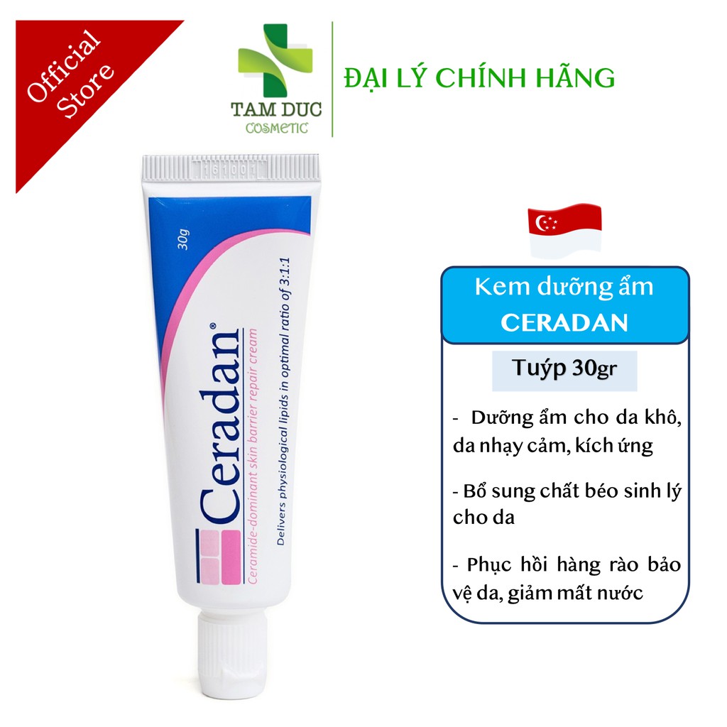 ✅ CERADAN Skin Barrier Repair Cream  Kem dưỡng ẩm dành cho da khô Ceradan
