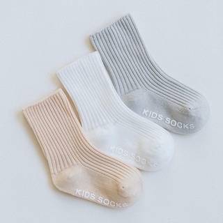 Set 3 đôi tất trơn màu Nemo Baby