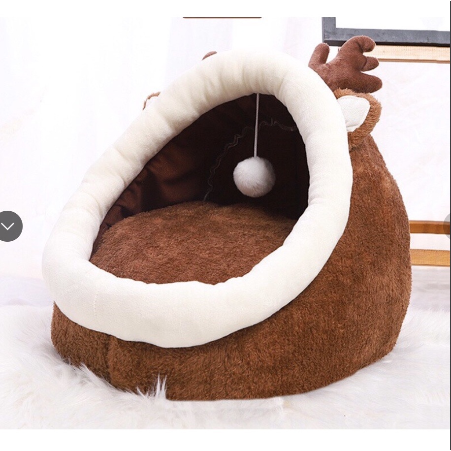 nhà cho mèo size 8kg 45cm( m hưu nâu)