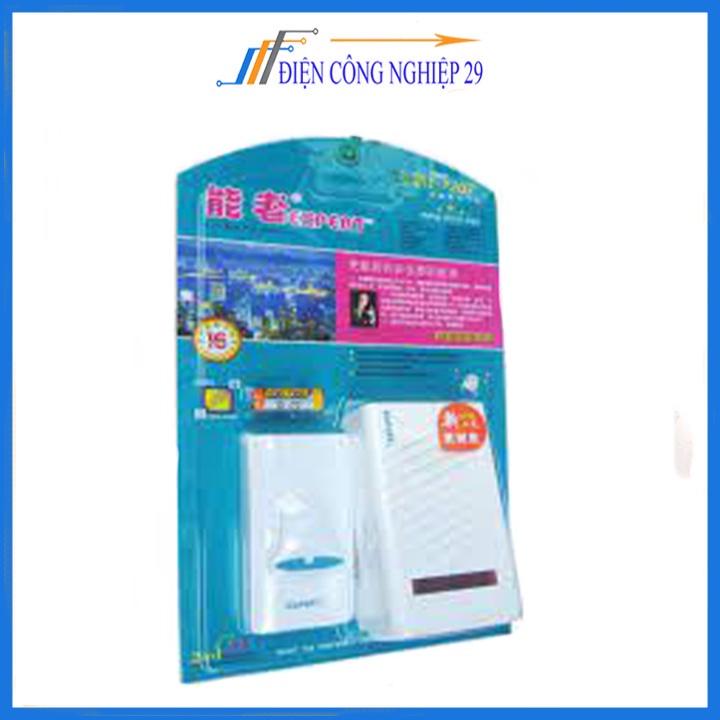 Bộ Chuông Cửa Không Dây Expert E7207