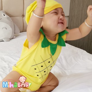 Bộ Bodysuit Chip Trái Thơm Cho Bé Mặc Tết