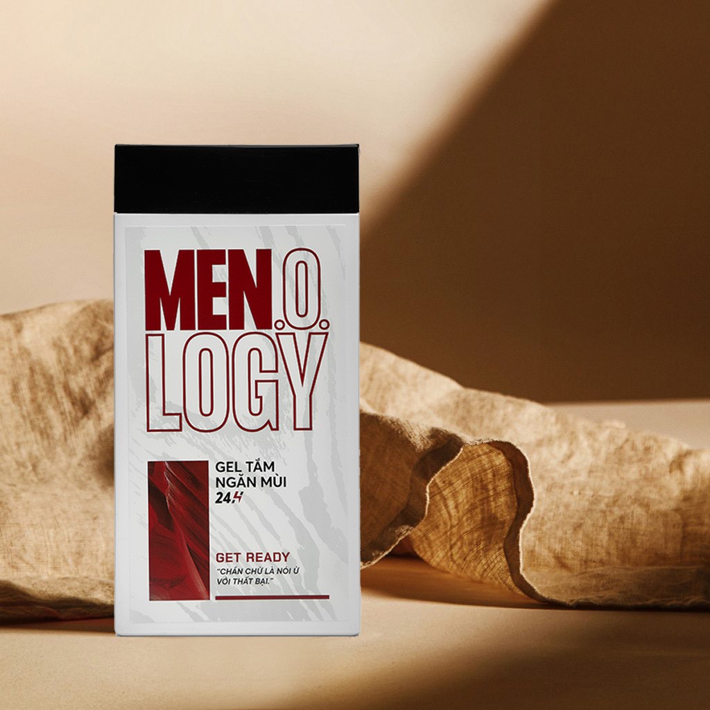 Gel Tắm Men.o.logy Get Ready Ngăn Mùi 24H Hương Đàn Hương và Tuyết Tùng 350ml