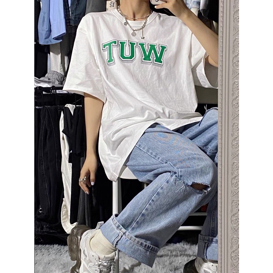 Áo phông oversize TUW, JACKLANE, Áo cộc tay Unisex Jack Lane | BigBuy360 - bigbuy360.vn