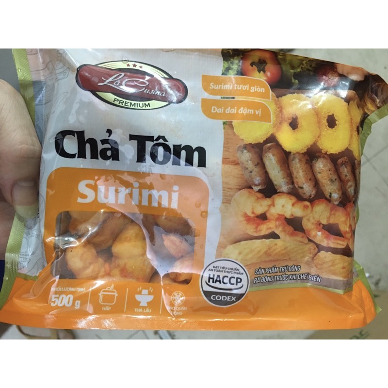 (NOWSHIP)Chả tôm Surimi 500g