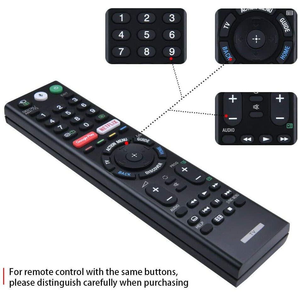 Remote điều khiển tivi SONY RMF-TX200P giọng nói mic đa năng (Giá rẻ - Micro điều khiển giọng nói)