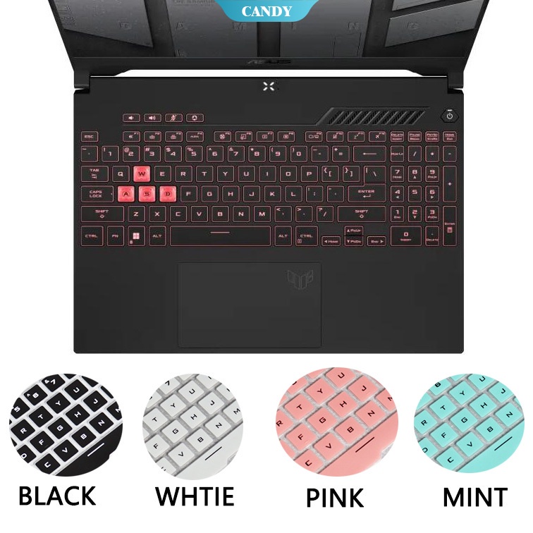 Ốp Bảo Vệ Bàn Phím Máy Tính Bằng Silicon Mềm Chống Bụi Cho ASUS TUF Gaming F15 FX507 FX507Z FX507ZC F17 FX707 A15 FA507 A17 FA707