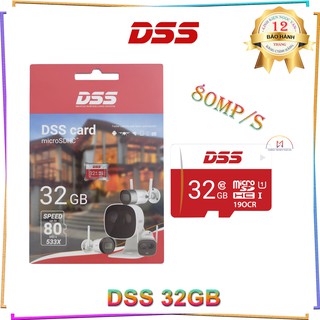 Thẻ Nhớ DSS 32gb Tốc Độ 80mp/s - Hàng Chính Hãng