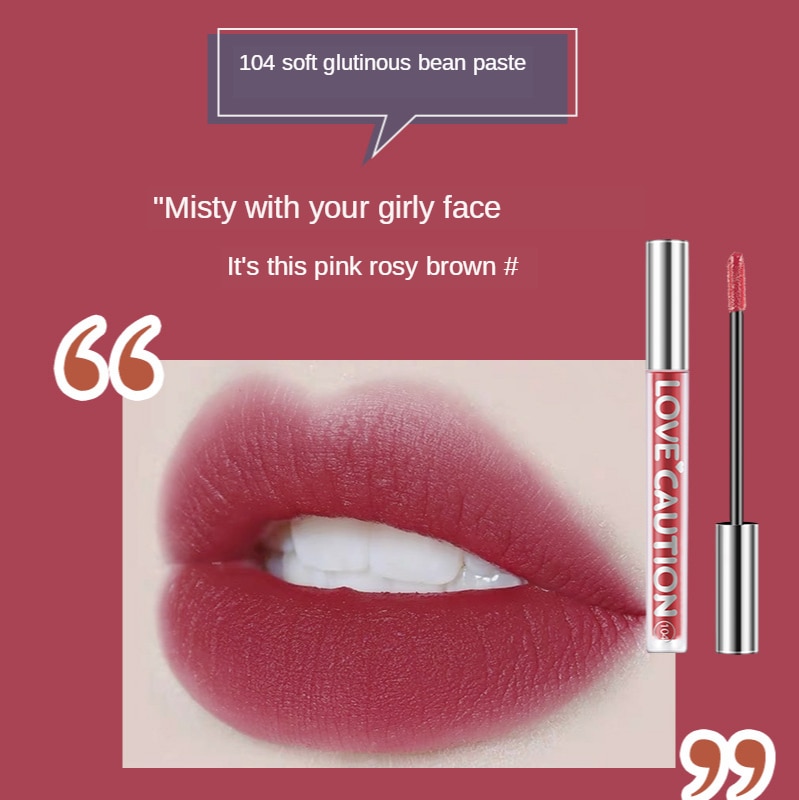 Son môi nhung nhám dễ lên màu chống thấm nươcx không phai bền lâu | BigBuy360 - bigbuy360.vn