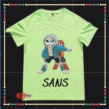 Áo Thun Undertale Sans xịn xò cho bé trẻ em đủ size áo từ 10kg đến 90kg