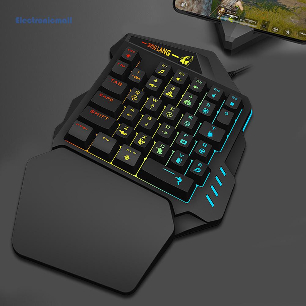 Bàn Phím Điện Tử K13 Usb Có Đèn Led Cho Chơi Game Pubg Mobile