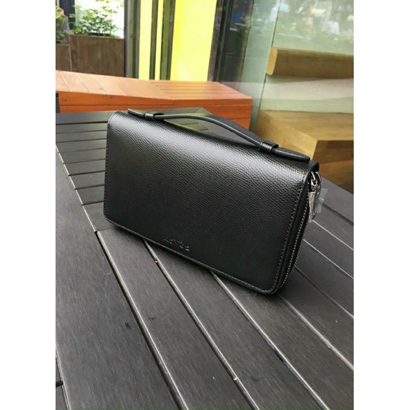 📛RẺ VÔ ĐỊCH📛CLUTH COAH DOUBLE ZIP NHIỀU NGĂN