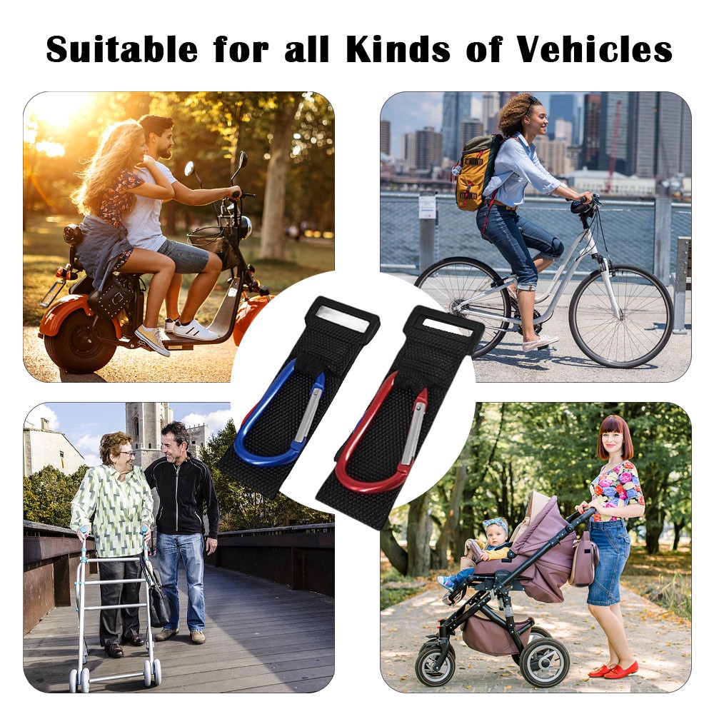 Móc Treo Đồ Đa Năng Bằng Hợp Kim Nhôm Gắn Tay Lái Xe Đạp