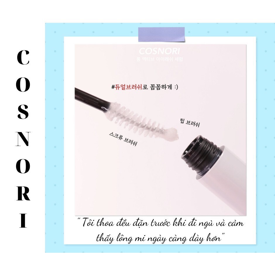 Serum Dưỡng Mi Cosnori Long Active Eyelash 9g