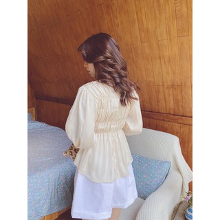 Áo lụa chun thân Sharry Top Gem Clothing SP060322