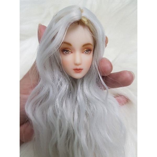 Faceup búp bê xinyi mắt vẽ và nhuộm tóc theo yêu cầu