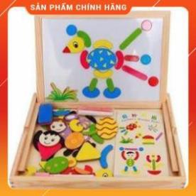 Bộ Ghép Hình Bằng Gỗ Nam Châm