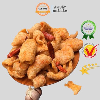 Da heo tỏi ớt, da heo mắm hành loại ngon ăn siêu ghiền hũ 160g - đồ ăn vặt nhà làm