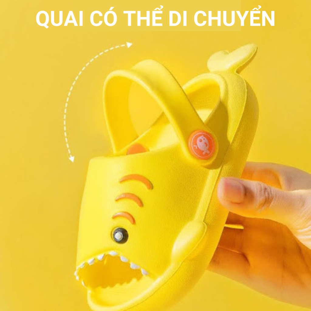 DÉP SỤC CÁ MẬP BABY SHARK QUAI SAU DỄ THƯƠNG NGỘ NGHĨNH CHO BÉ TRAI BÉ GÁI TỪ 13CM ĐẾN 16CM